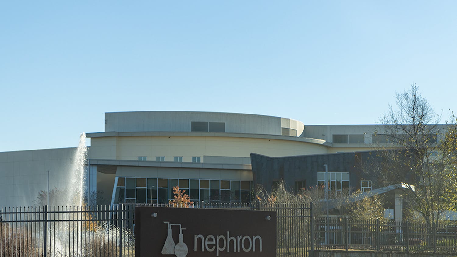 The Nephron Pharmaceuticals Corporation headquarters is located off 12th Street Extension in West Columbia, South Carolina.
