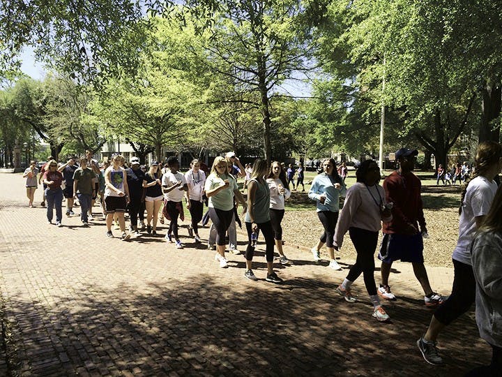 The top fundraising team, Meg is our Sunshine, raised over $6,000 for AFSP.