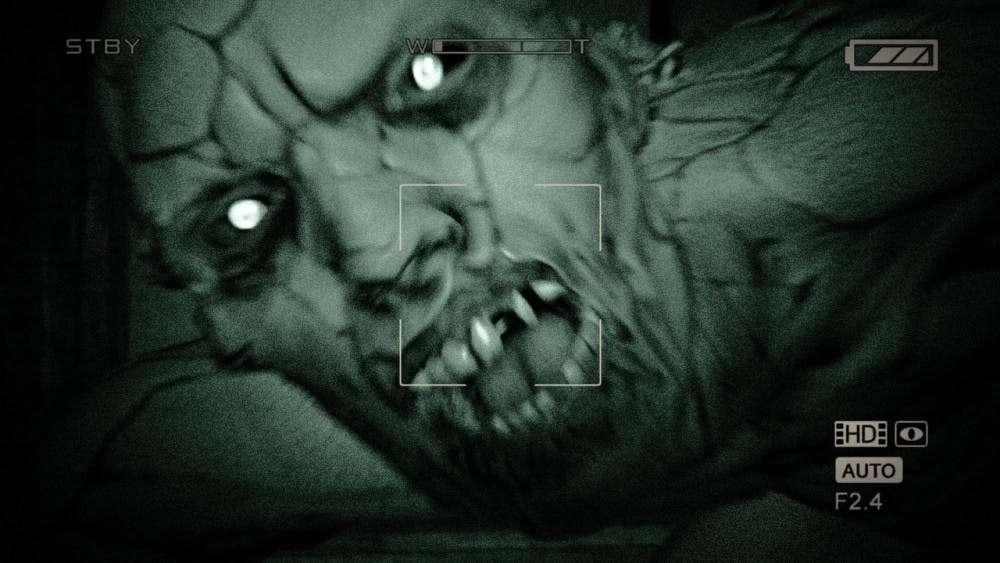 	<p>&#8220;Outlast&#8221; uses the shaky camcorder technique with chilling effect, drawing inspiration from films like &#8220;The Blair Witch Project.&#8221;</p>