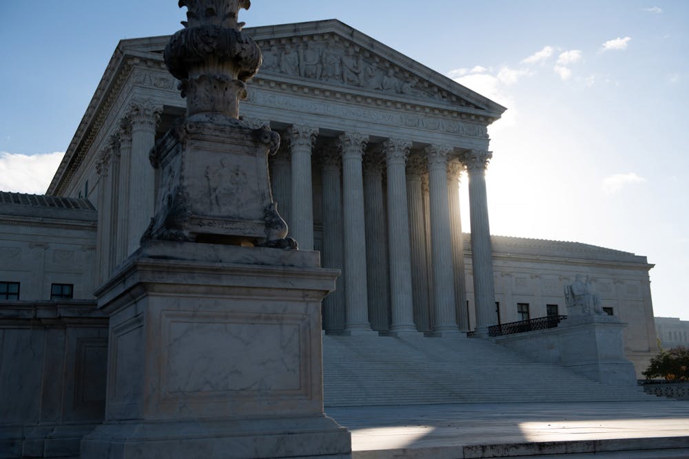 The U.S. Supreme Court in Washington, D.C., in 2020. (Graeme Sloan/Sipa USA/TNS)