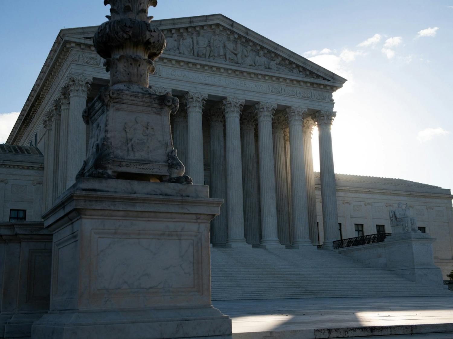 The U.S. Supreme Court in Washington, D.C., in 2020. (Graeme Sloan/Sipa USA/TNS)
