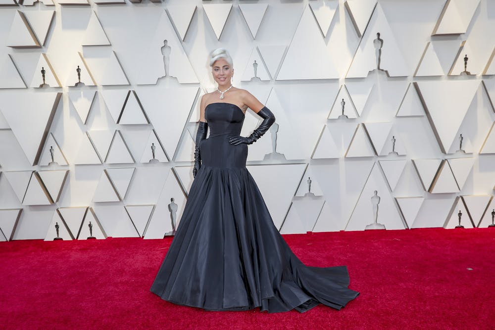<p>Lady Gaga during arrivals at the 91st Academy Awards on Sunday, Feb. 24, 2019 at the Dolby Theatre at Hollywood &amp; Highland Center in Hollywood, California.</p>
