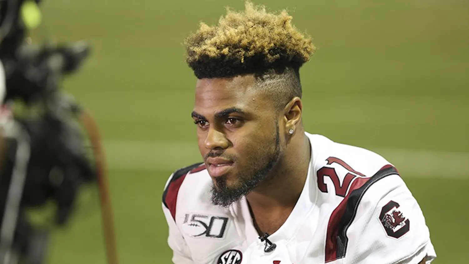 FILE— Former defensive back Jamyest Williams after his return to the Gamecocks following a season-ending injury against Ole Miss in 2018. Williams had 70 career tackles. 