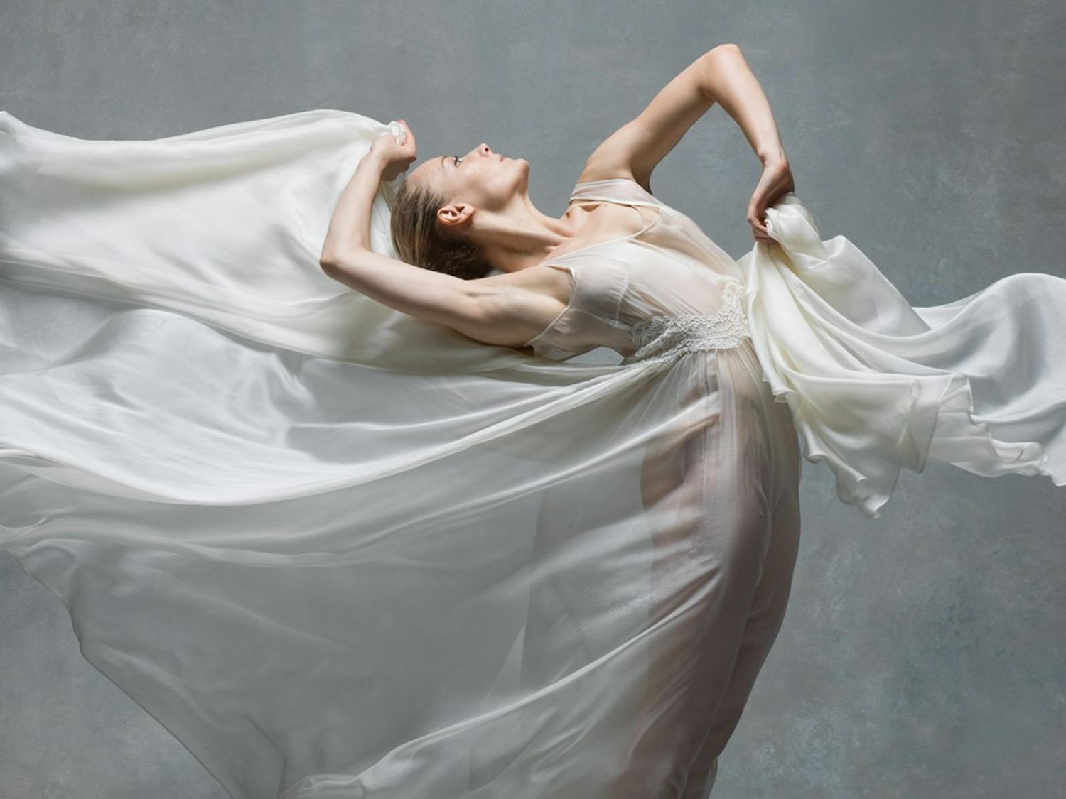 Charlotte Landreau, the principal dancer with the Martha Graham Dance Company.