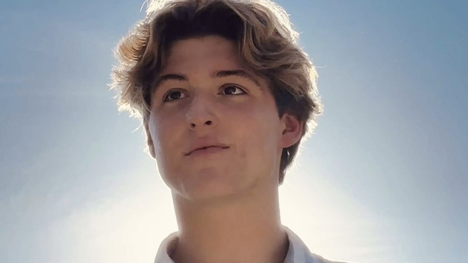 A photo portrait of high school student musician David Vandelay of the South Carolina Governor’s School for the Arts and Humanities in Greenville, South Carolina. The Columbia native comes home on the weekends to perform at Soda City, which he has done since he was a young child. 