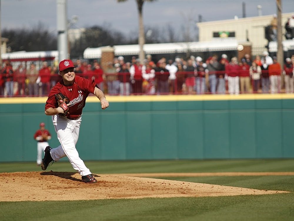 Senior starter Nolan Bencher threw a complete-game shutout Sunday afternoon, leading USC to an 8-0 win. South Carolina won two games out of three against Clemson.