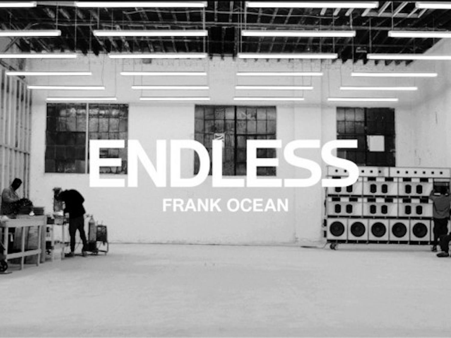 One day before "Blonde" released, Frank Ocean released a visual album called "Endless," available exclusively through Apple Music.