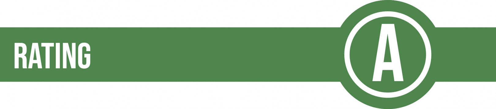 A Rating Graphic - Stock