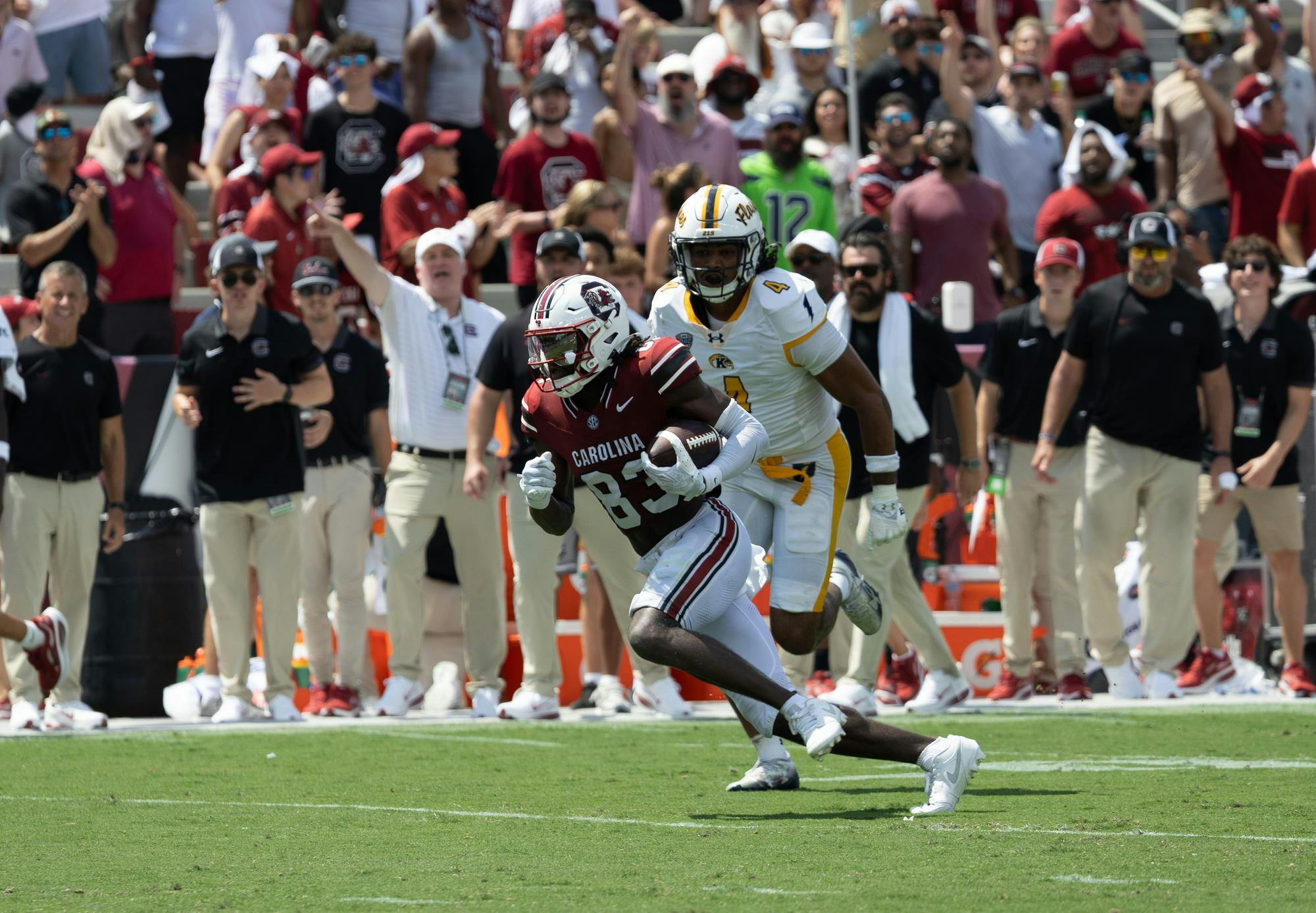 How wide receiver DJ Black found his way back to South Carolina - The ...