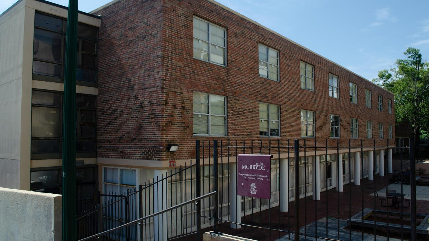FILE — McBryde Quadrangle C, located at 1313 Blossom Street in Columbia, South Carolina, on Sept. 22, 2025. The McBryde complex is located just south of the Russell House Student Union and the Thomas Cooper Library.