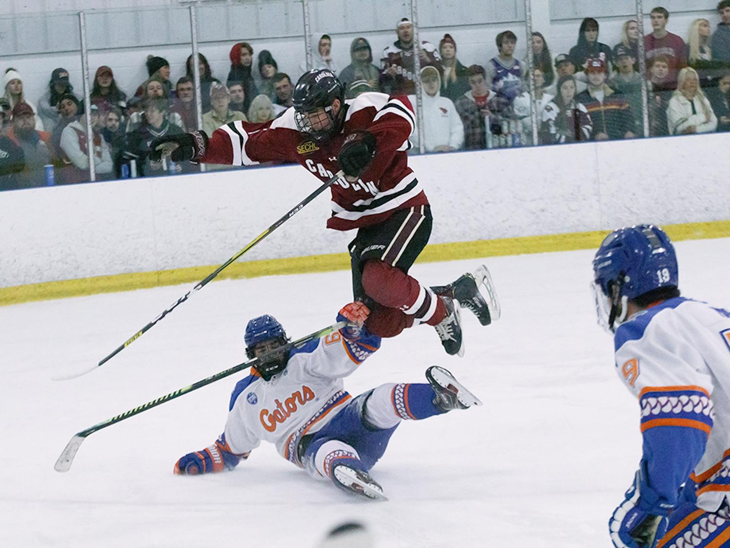 The Gamecocks beat the Gators in both games with the first, Friday, Nov. 5, 4-2, and the second, Sunday, Nov. 7, 6-2.