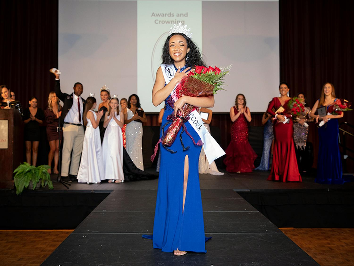 Felicia McGill finds out she is the new Miss Gamecock 2022.