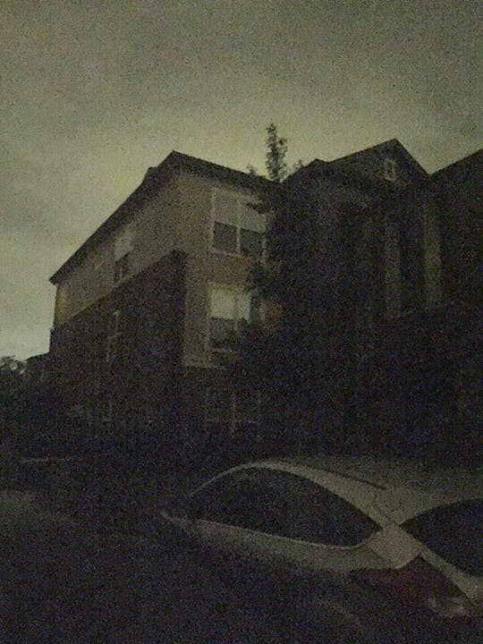 Power failure at Garnet River Walk on the night of Oct. 4. 