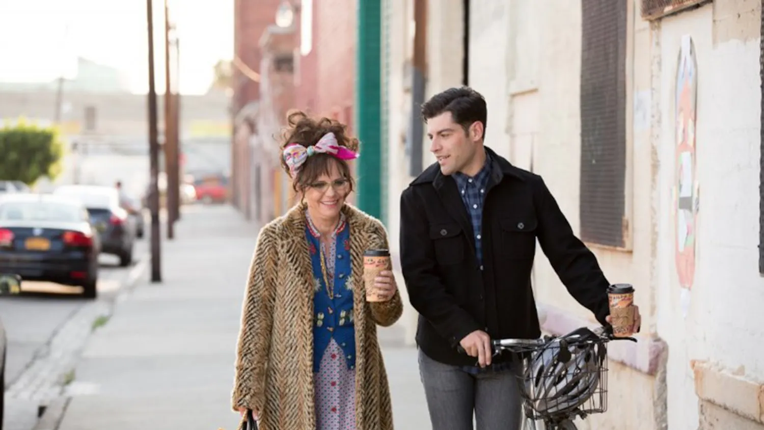 Sally Field and Max Greenfield in "Hello, My Name is Doris." (Roadside Attractions)
