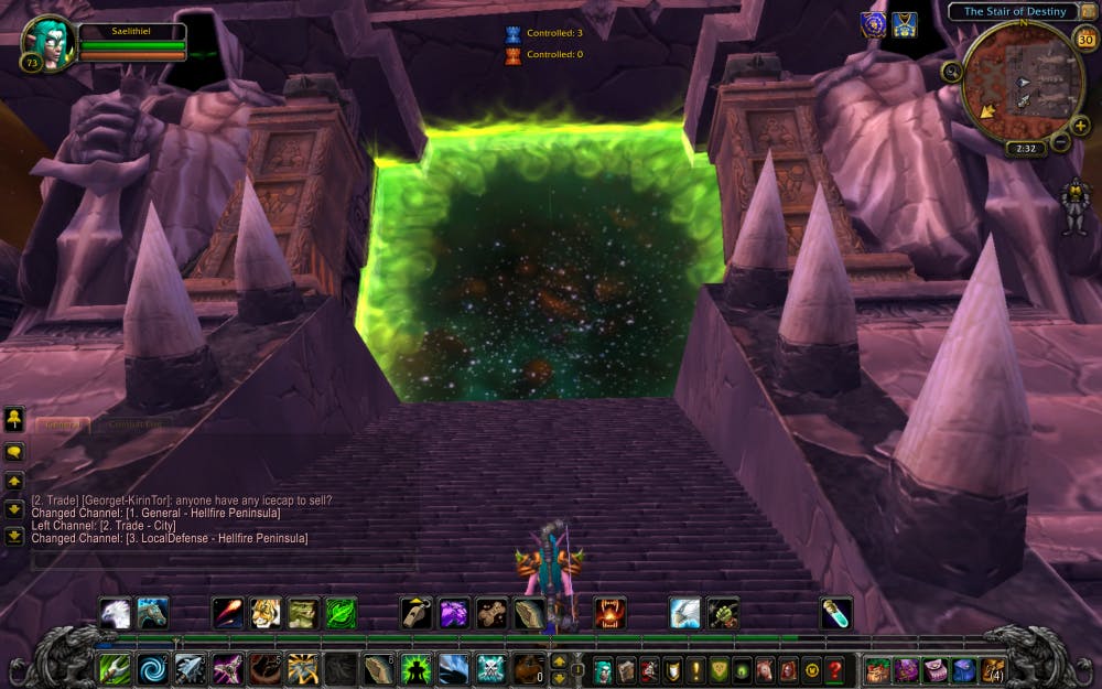 To put things in perspective, this portal was the Burning Legion's&nbsp;invasion plan in 2007.