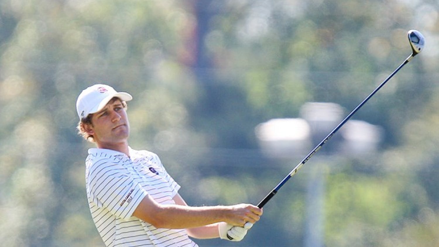 	Sophomore Caleb Sturgeon won his first collegiate golf tournament in October.