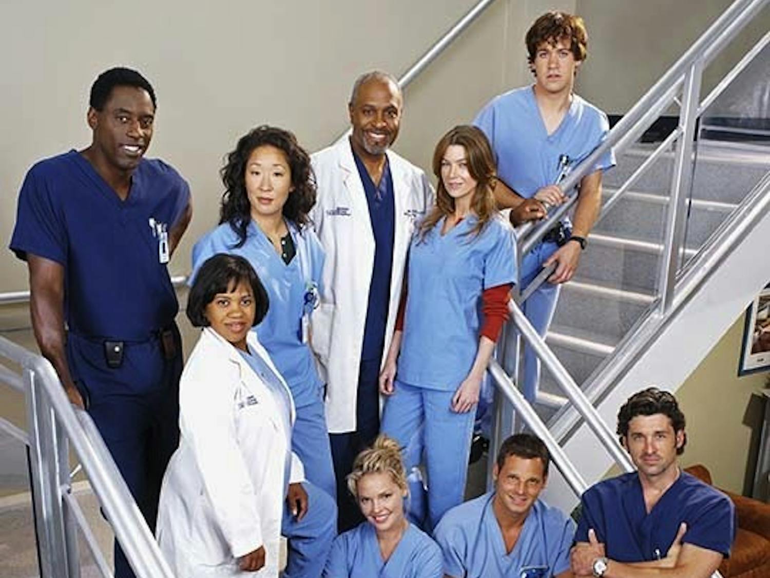 The cast of ABC’s “Grey’s Anatomy.” "Grey’s Anatomy" is one of the many shows on TV today that includes portrayals of mental disorders in a way that trivializes them and feeds into stereotypes.
