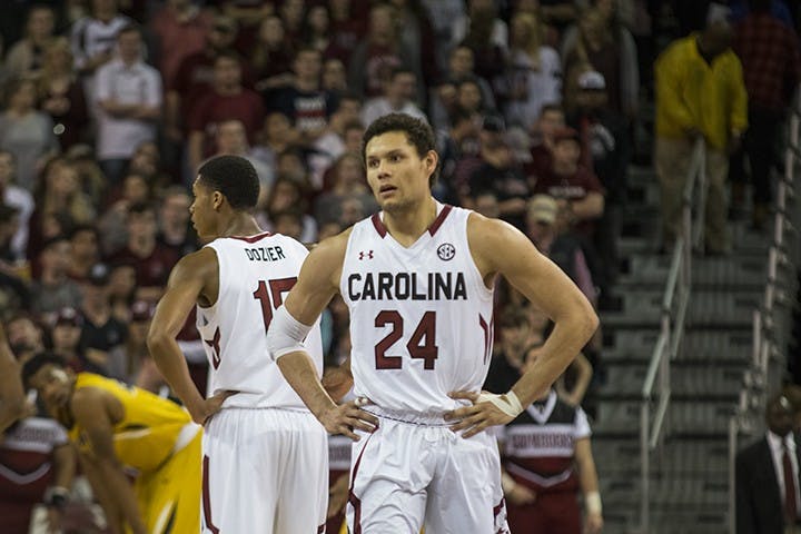 No player better represents South Carolina's brand of basketball better than senior Michael Carrera.