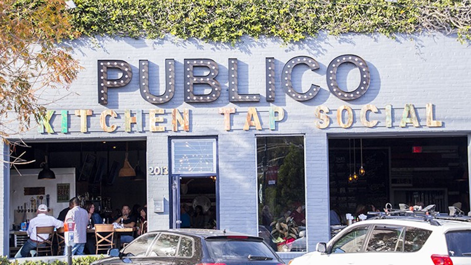 Publico offers tacos and fifty-four taps with about forty-seven reserved for craft and local beer, one for mead, several for wine, and two for handcrafted cocktails.