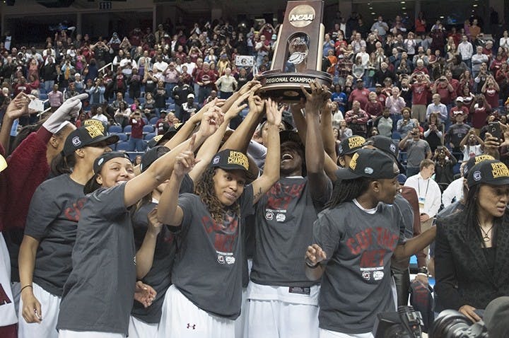 Last year, USC Women's Basketball made it to the Final Four. They hope to go even farther this year. 