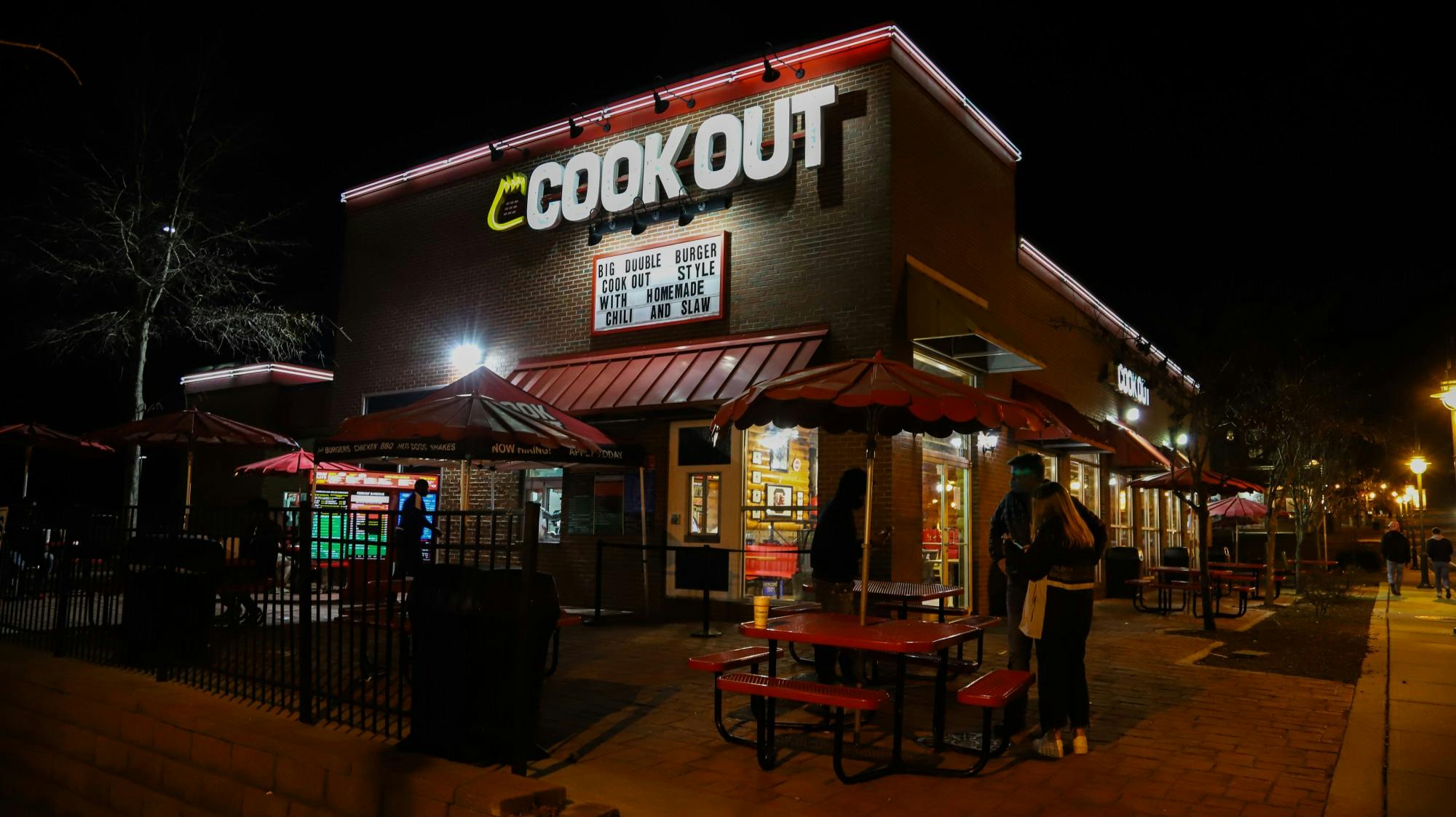 &nbsp;Cookout on Harden Street at 10:00 p.m. on Jan. 29, 2021.&nbsp;
