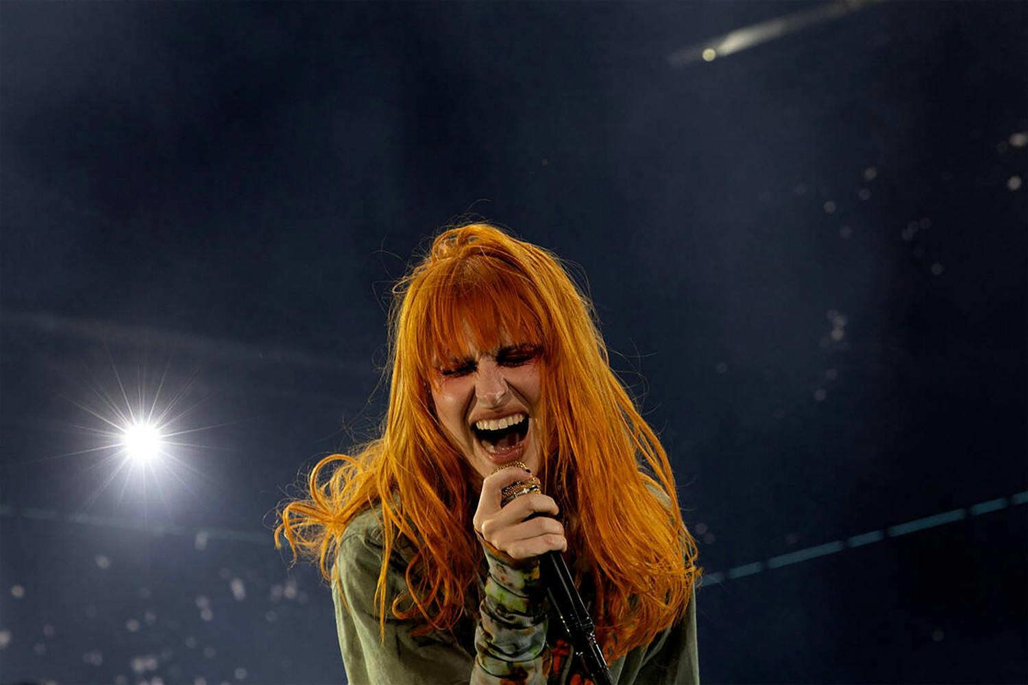 Paramore's lead singer, Hayley Williams, performs at the When We Were Young music festival at the Las Vegas Festival Grounds on Oct. 23, 2022. The October performance generated excitement in fans at the idea of new music coming from the group in the future.