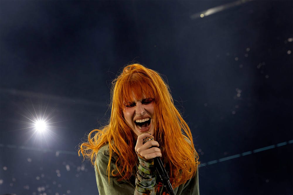 <p>Paramore's lead singer, Hayley Williams, performs at the When We Were Young music festival at the Las Vegas Festival Grounds on Oct. 23, 2022. The October performance generated excitement in fans at the idea of new music coming from the group in the future.</p>