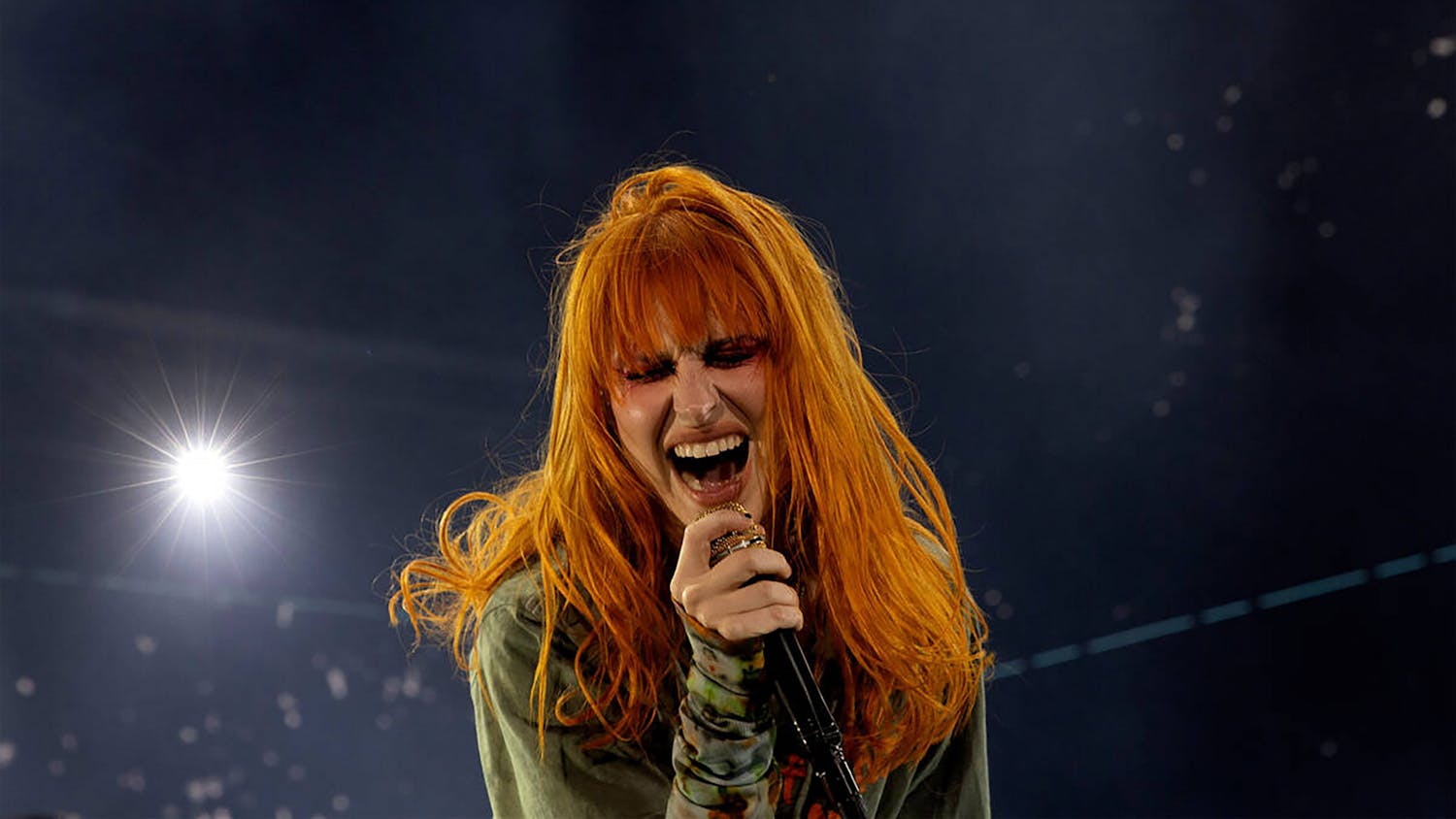 Paramore's lead singer, Hayley Williams, performs at the When We Were Young music festival at the Las Vegas Festival Grounds on Oct. 23, 2022. The October performance generated excitement in fans at the idea of new music coming from the group in the future.