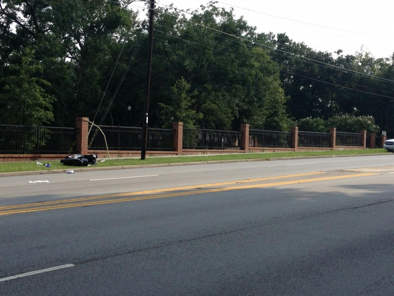 	A moped crashed on Blossom Street Monday afternoon, killing the driver.