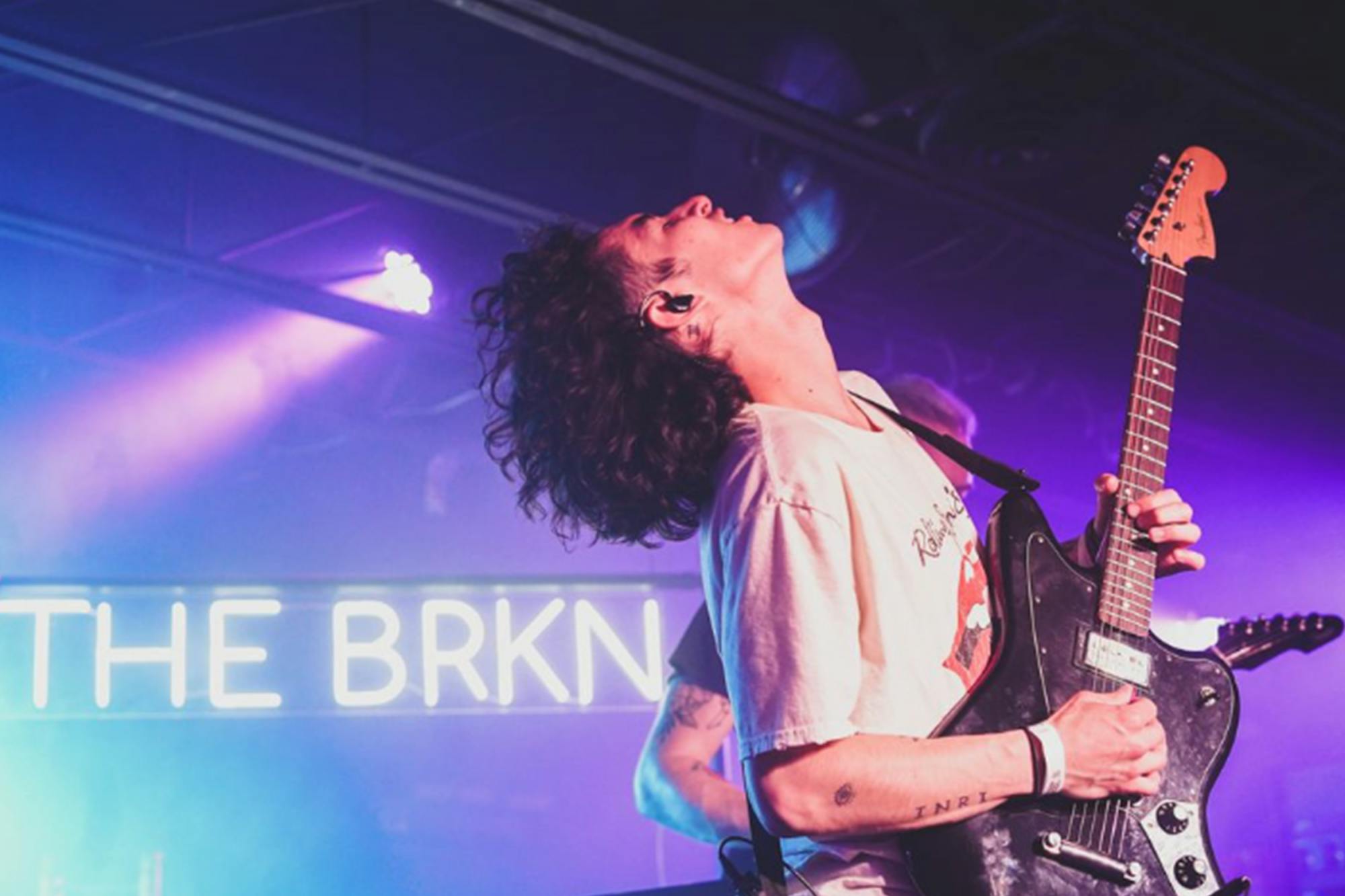 Singer and guitarist Jacob Cade plays at one of The BRKN's concerts. Cade plans to bring that energy when The BRKN play at New Brookland Tavern in Columbia on March 24, 2022.