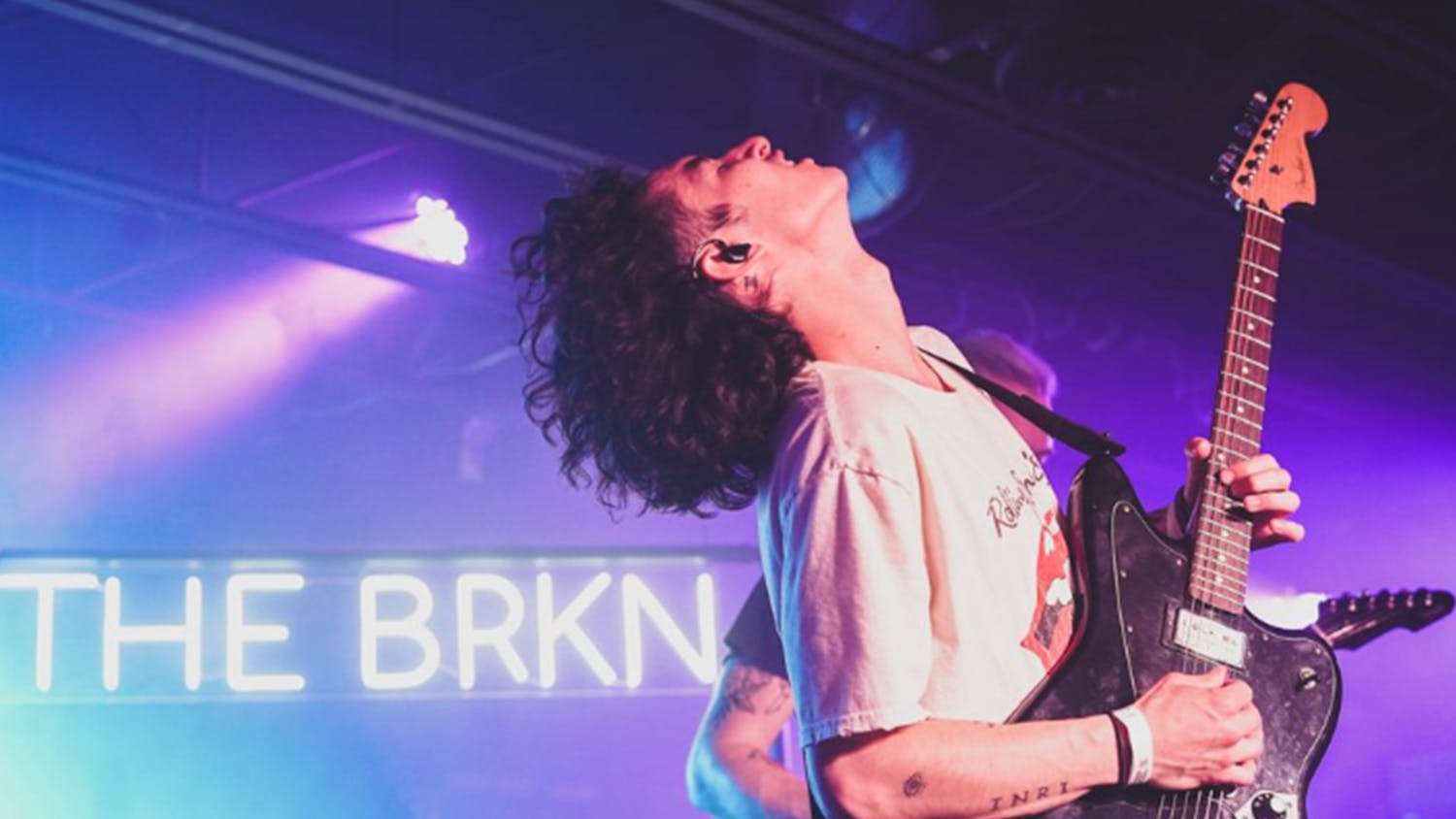 Singer and guitarist Jacob Cade plays at one of The BRKN's concerts. Cade plans to bring that energy when The BRKN play at New Brookland Tavern in Columbia on March 24, 2022.