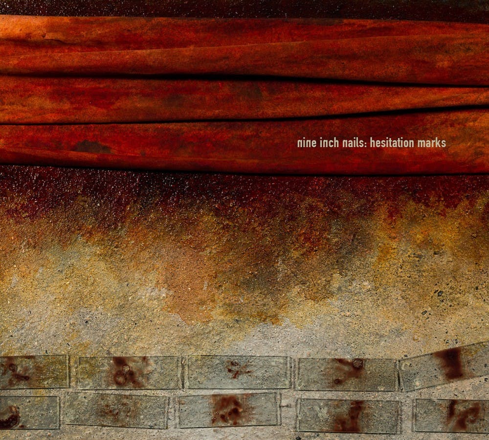 	Album cover for &#8220;Hesitation Marks,&#8221; the latest album from Nine Inch Nails. Photo Courtesy of Columbia Records.