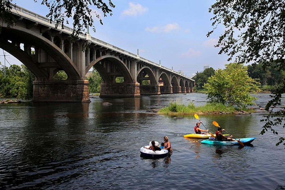 Tubers and kayakers enjoy the Congaree River, Tuesday, July 12, 2011 in Columbia, South Carolina. (Gerry Melendez/The State/MCT)