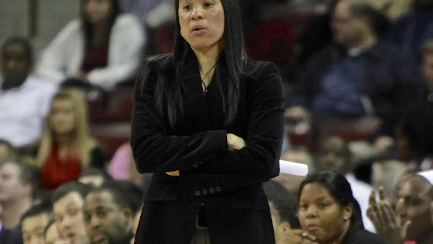 Coach Dawn Staley has led South Carolina to an NCAA Tournament appearance the past two years.