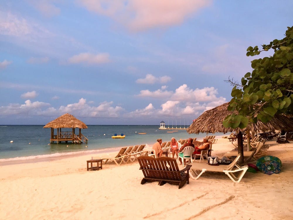 A resort in Montego Bay, Jamaica. (Ellen Creager/Detroit Free Press/TNS)