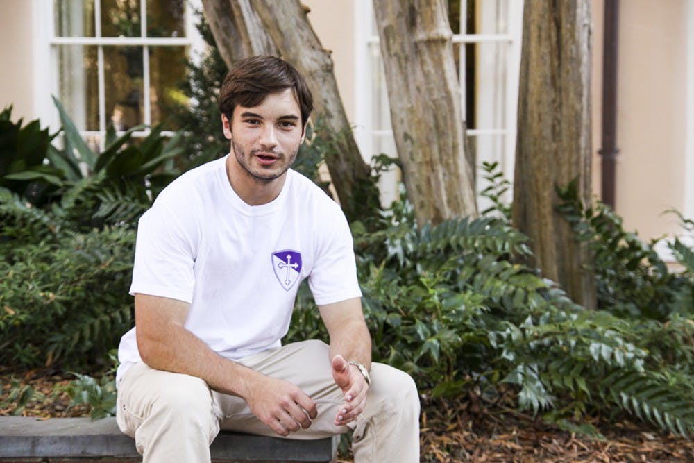 Stephen Lynch is currently focused on helping his chapter to become an official part of Greek Life at USC.