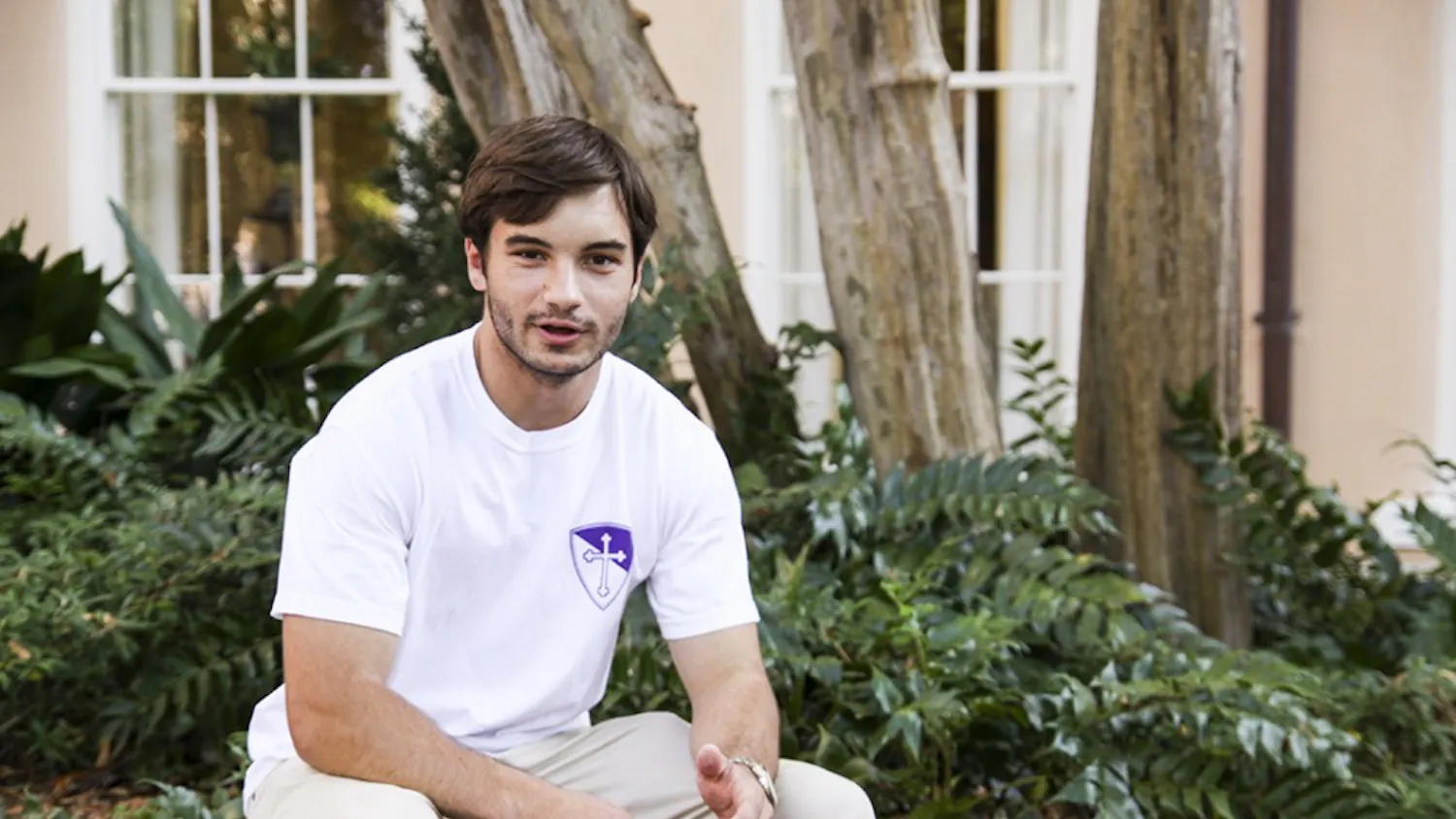 Stephen Lynch is currently focused on helping his chapter to become an official part of Greek Life at USC.