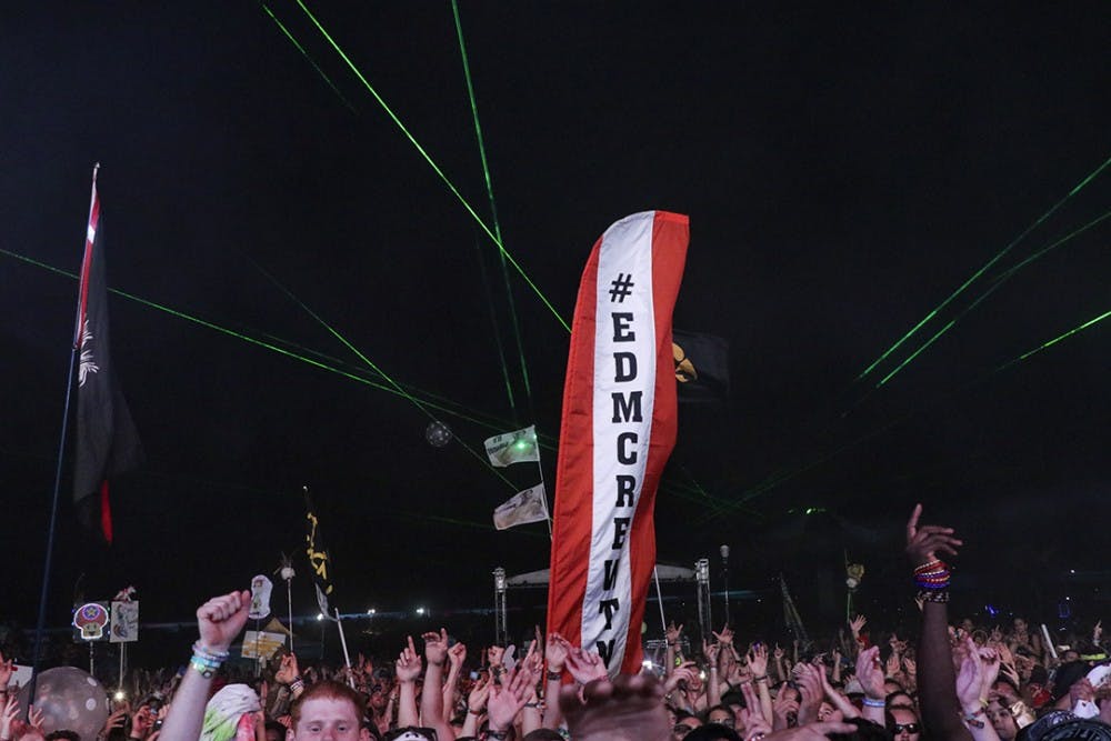 The third annual Imagine Music Festival featured multiple EDM artists and DJs.