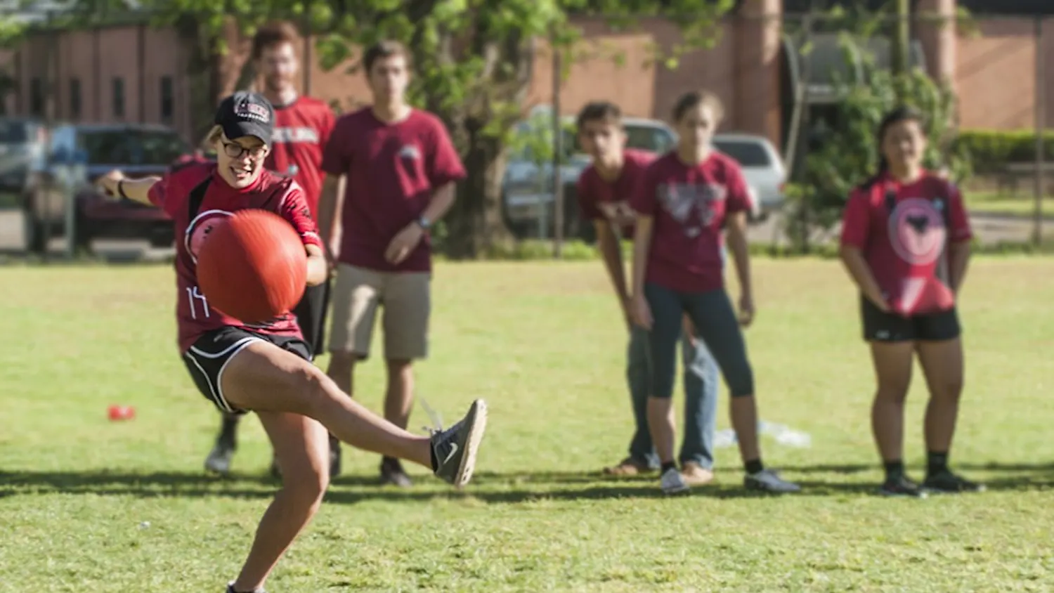 Omega Phi Alpha's tournament is just one of many events on USC's campus in April recognizing Sexual Assault Awareness Month.