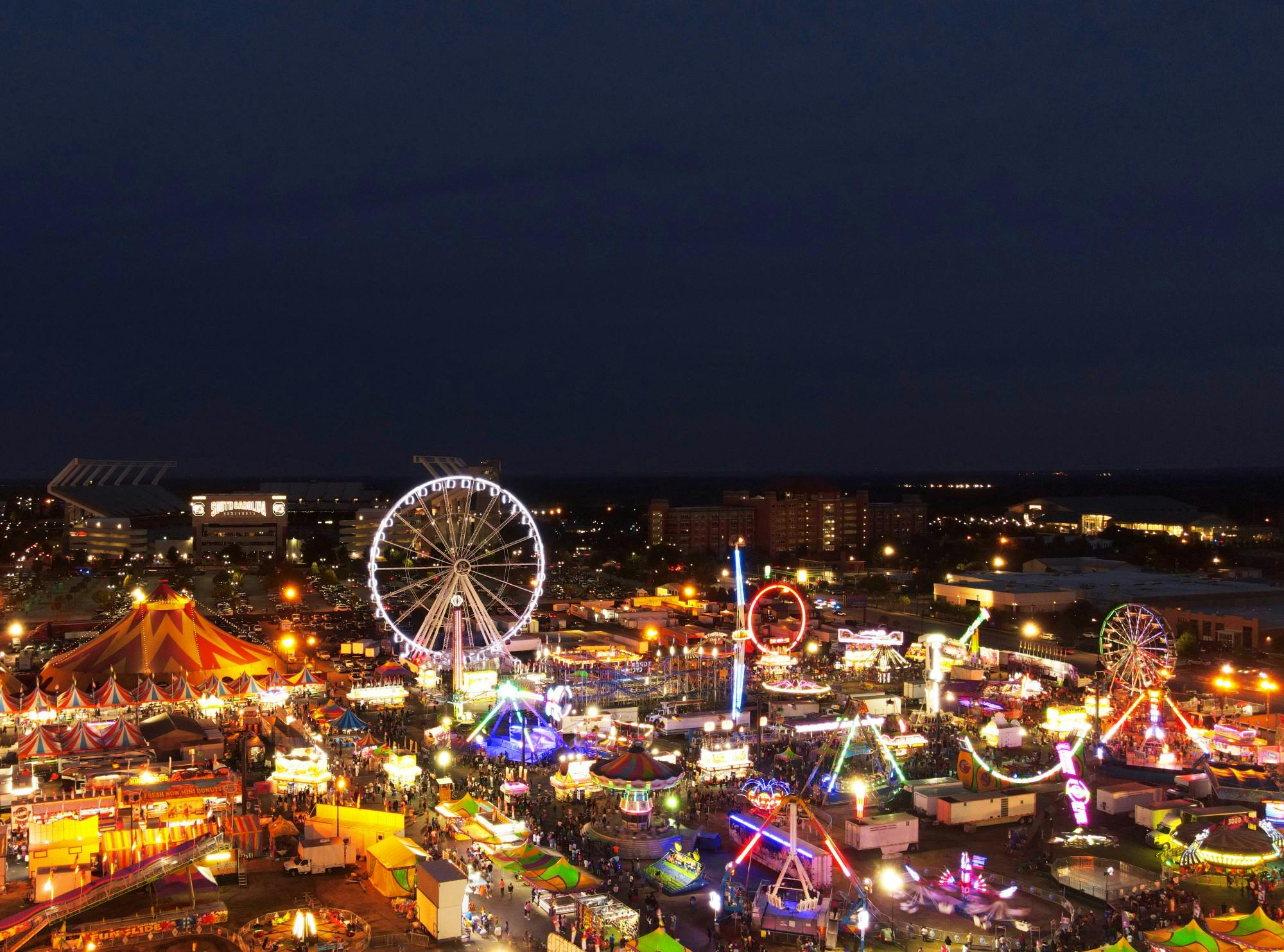 The South Carolina State Fair is a widely anticipated event, and attending has become a tradition for many. It is the biggest fair in the state, and the colorful attractions, charismatic performers and fun atmosphere draw thousands of people from across the country. This year, the 152nd annual fair was held from Oct. 13, 2021 to Oct. 24, 2021. Throughout those 12 days and nights, fair-goers enjoyed games, rides, food and fun. The fair serves as a reminder that traditions do not have to be ceremonious or formal in order to be significant — the festive, informal and playful State Fair is a part of our shared experience.