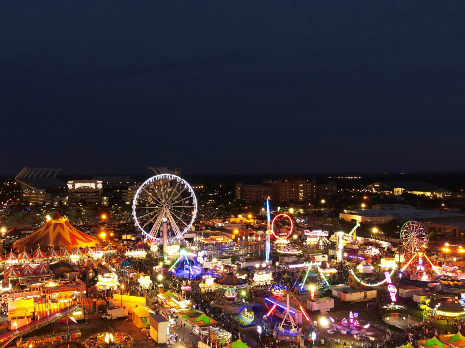 The South Carolina State Fair is a widely anticipated event, and attending has become a tradition for many. It is the biggest fair in the state, and the colorful attractions, charismatic performers and fun atmosphere draw thousands of people from across the country. This year, the 152nd annual fair was held from Oct. 13, 2021 to Oct. 24, 2021. Throughout those 12 days and nights, fair-goers enjoyed games, rides, food and fun. The fair serves as a reminder that traditions do not have to be ceremonious or formal in order to be significant — the festive, informal and playful State Fair is a part of our shared experience.