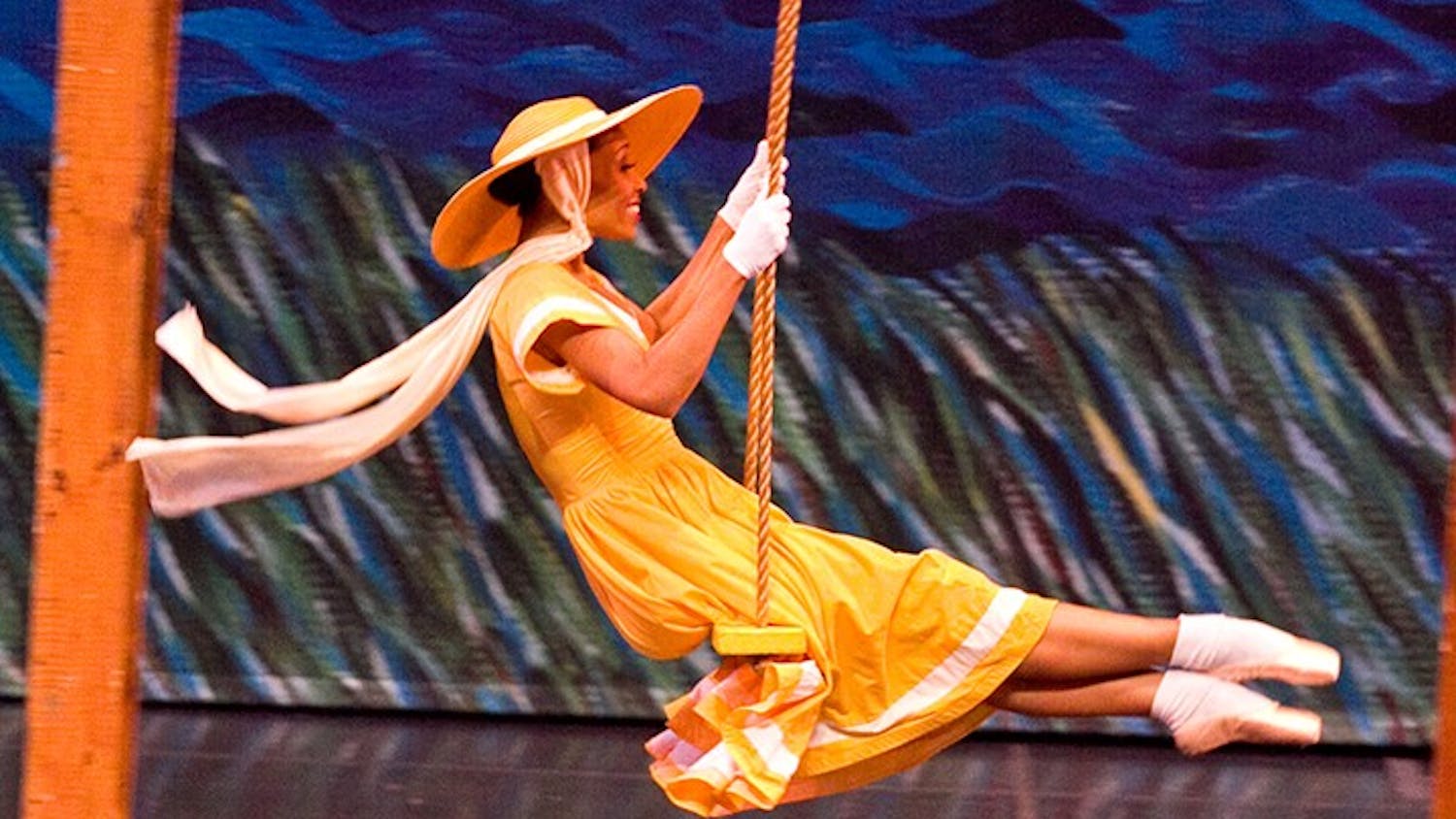 &nbsp;Alicia White-Burkett in a 2011 production of&nbsp;"Off the Wall and Onto the Stage.”&nbsp;