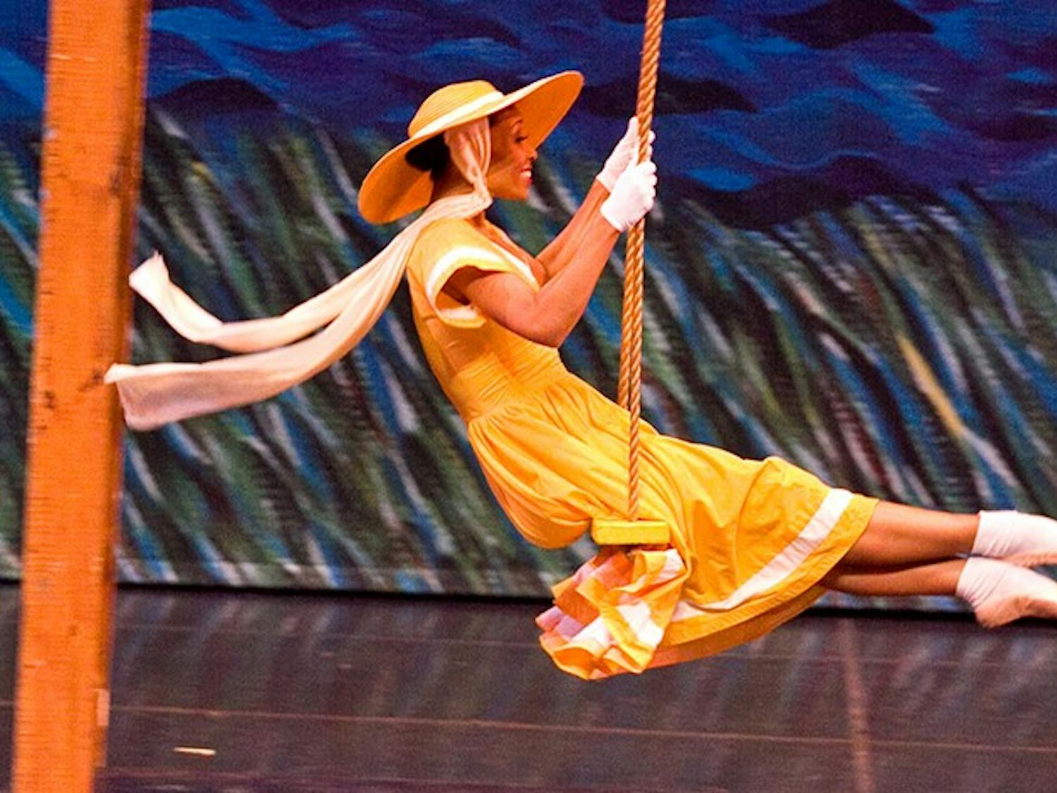 &nbsp;Alicia White-Burkett in a 2011 production of&nbsp;"Off the Wall and Onto the Stage.”&nbsp;