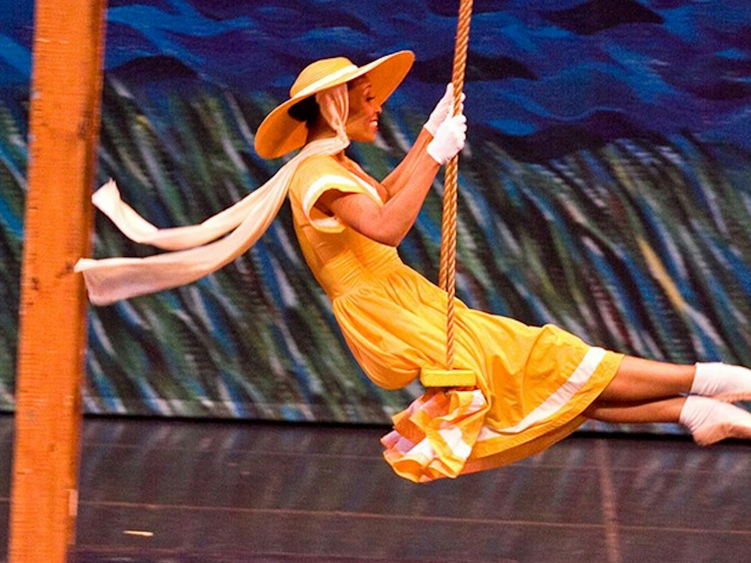  Alicia White-Burkett in a 2011 production of "Off the Wall and Onto the Stage.” 