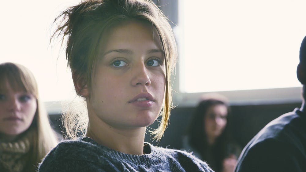 UNDATED -- Undated handout photo of AdËle Exarchopoulos in Blue Is the Warmest Color. HANDOUT: Mongrel Media.