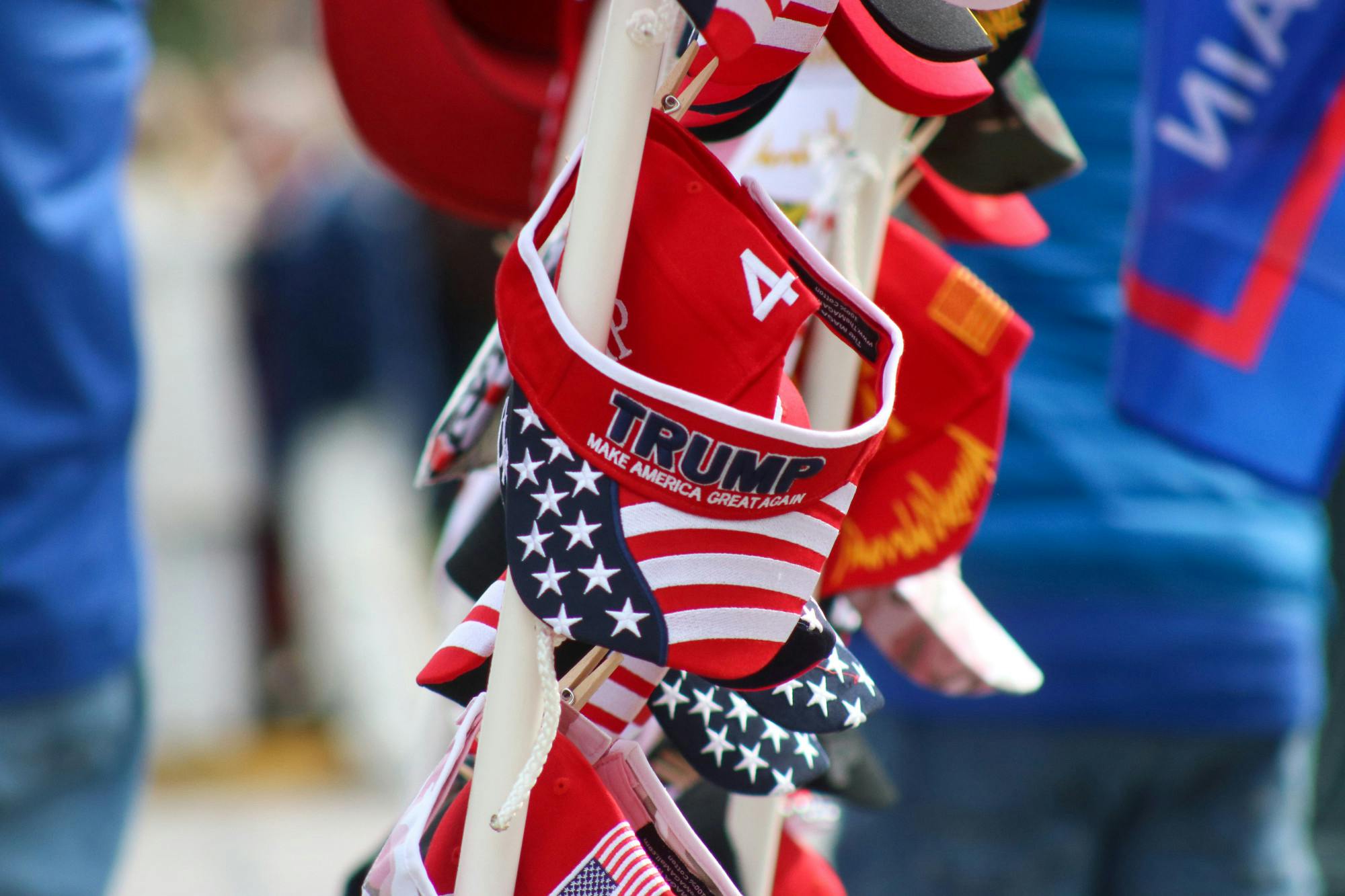 CEO of MAGA Mall Ronald Solomon has been selling his MAGA merchandise since 2016. “I go all over the country," he said. "I've seen more of this country in the last few years than I have in my entire life.” He sold his original designs on the corner of Main and Gervais on Jan. 28, 2023.&nbsp;