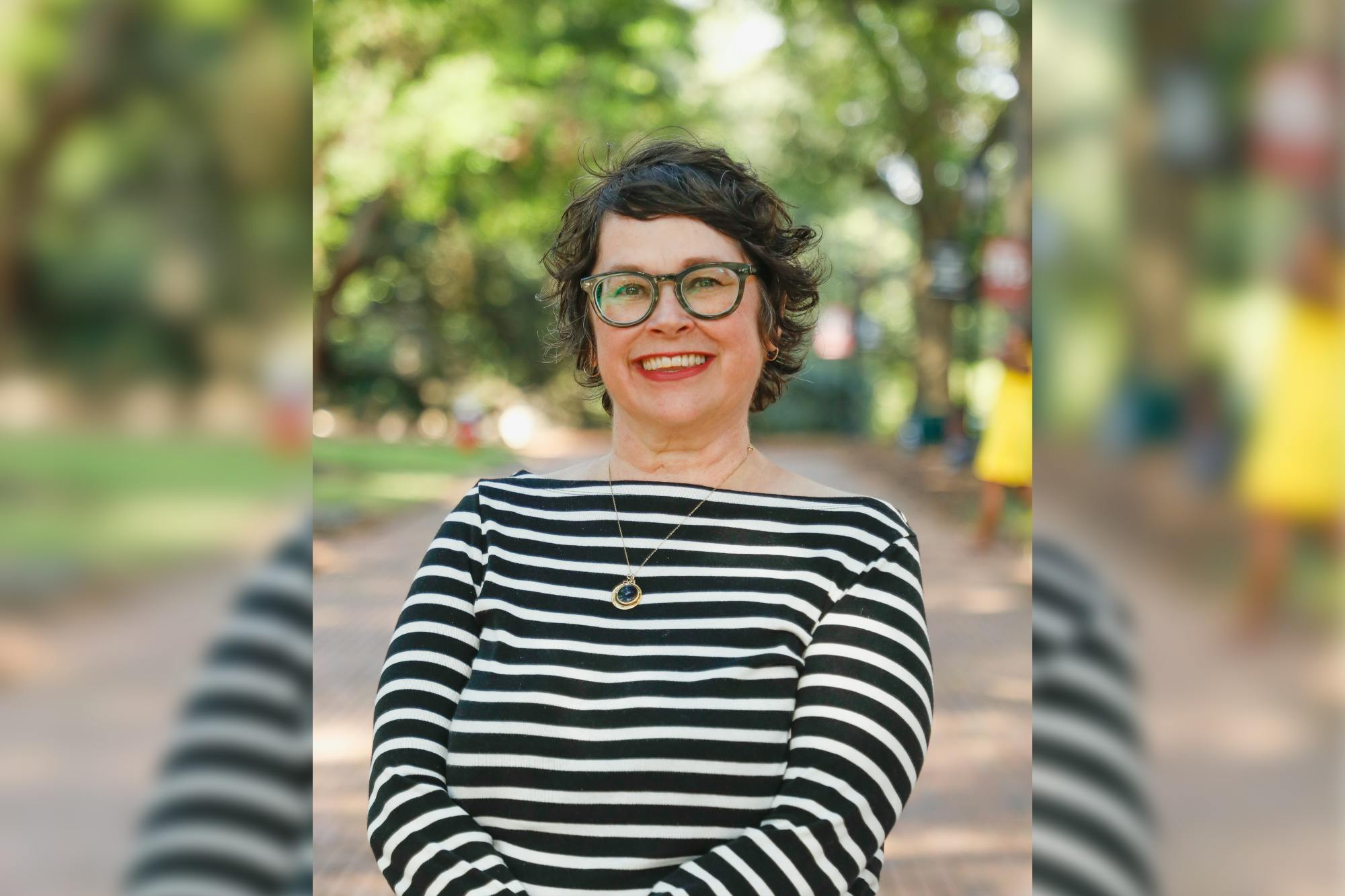 A portrait of Rachel Brasell, the new basic needs coordinator at the University of South Carolina. Brasell plans to address housing, food and financial needs for students.