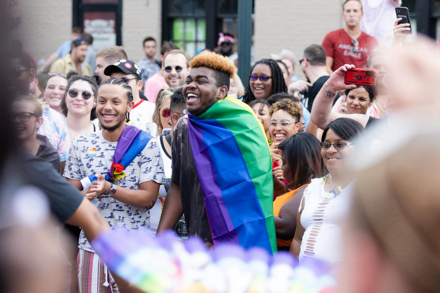 Outfest attendees celebrated Pride month with performances, food and vendors.