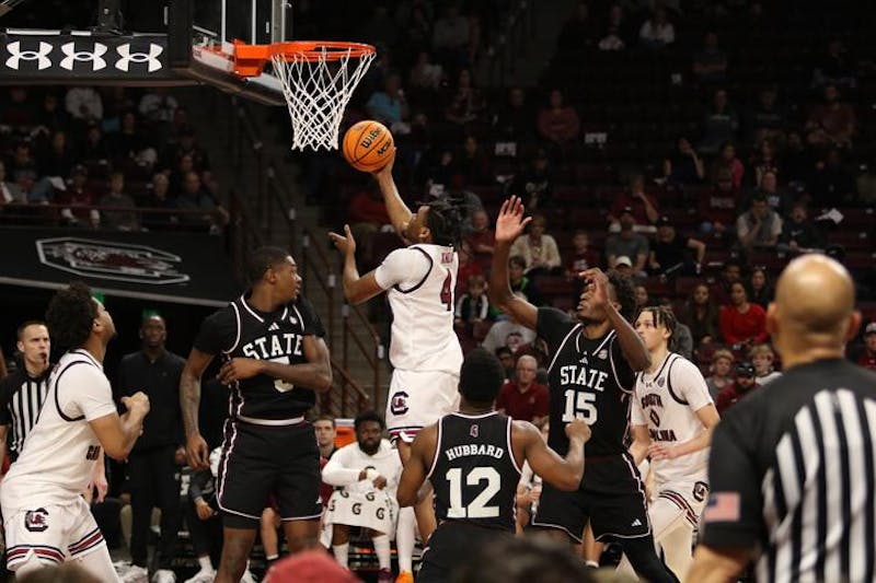 PHOTOS: South Carolina men's basketball overcome Mississippi State, ending seven-game losing streak