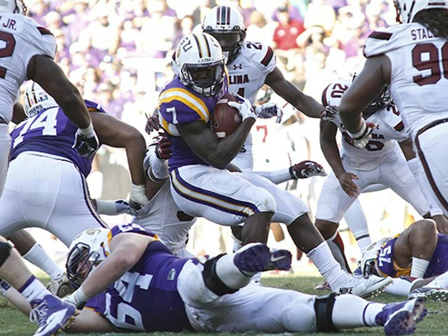 USC vs LSU Football The Daily Gamecock at University of South Carolina